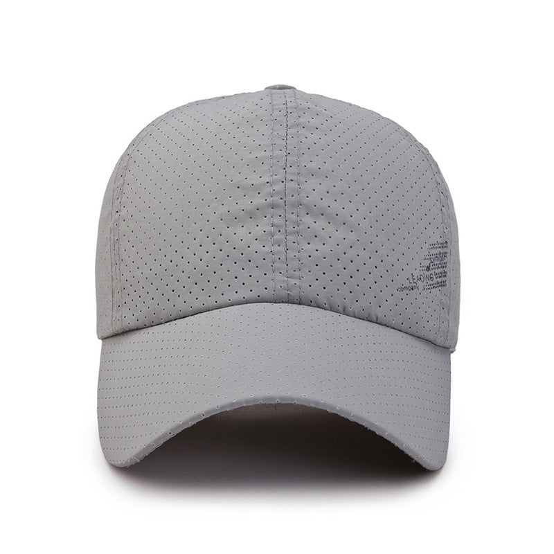 Wholesale Thin sun-visor cap outdoor quick-drying cap breathable mesh baseball cap